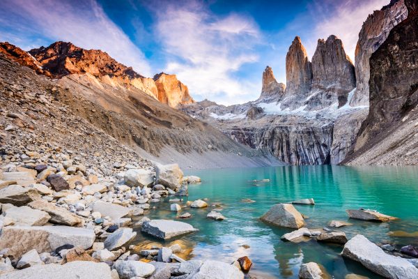 Torres del Paine towers, W Trek
